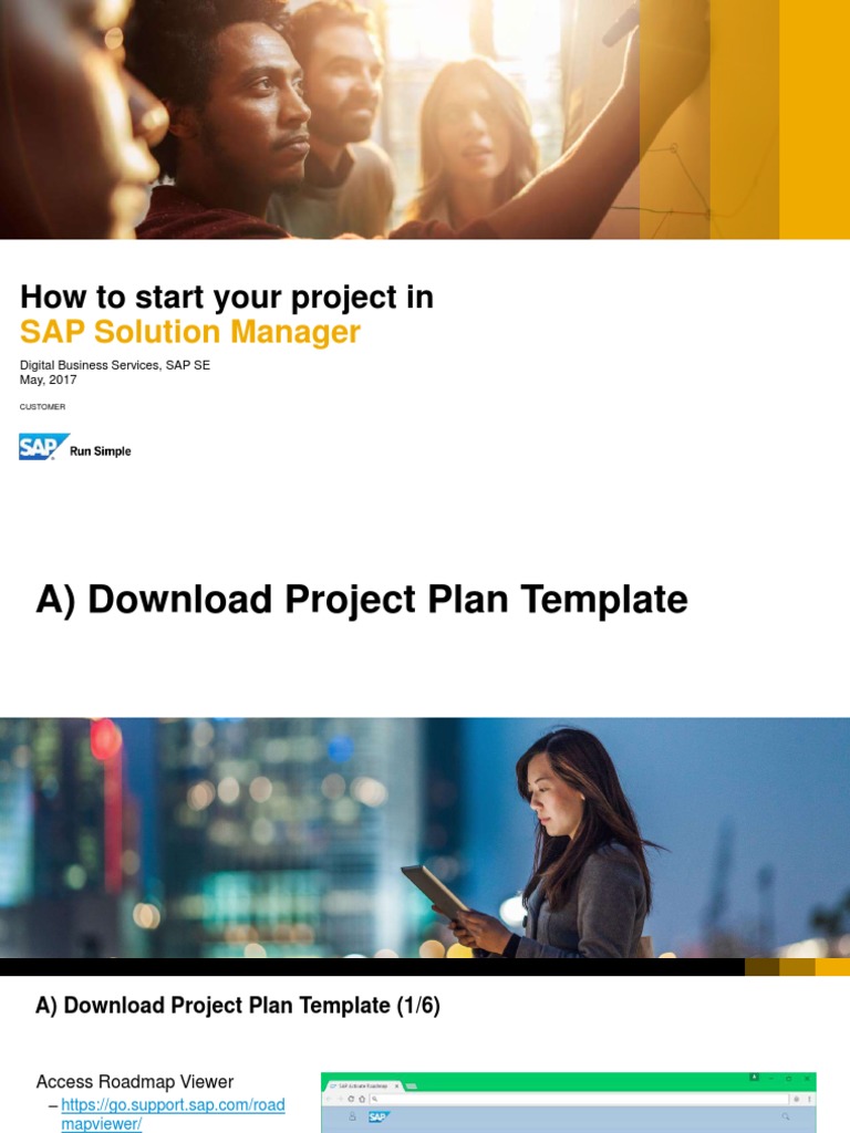 How To Start Your Project | PDF | Sap Se | Project Management