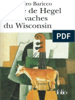 L Ame de Hegel Et Les Vaches Du Wisconsin Alessandro Baricco PDF