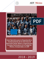 Guia Operativa para Escuelas Particulares 2018 2019