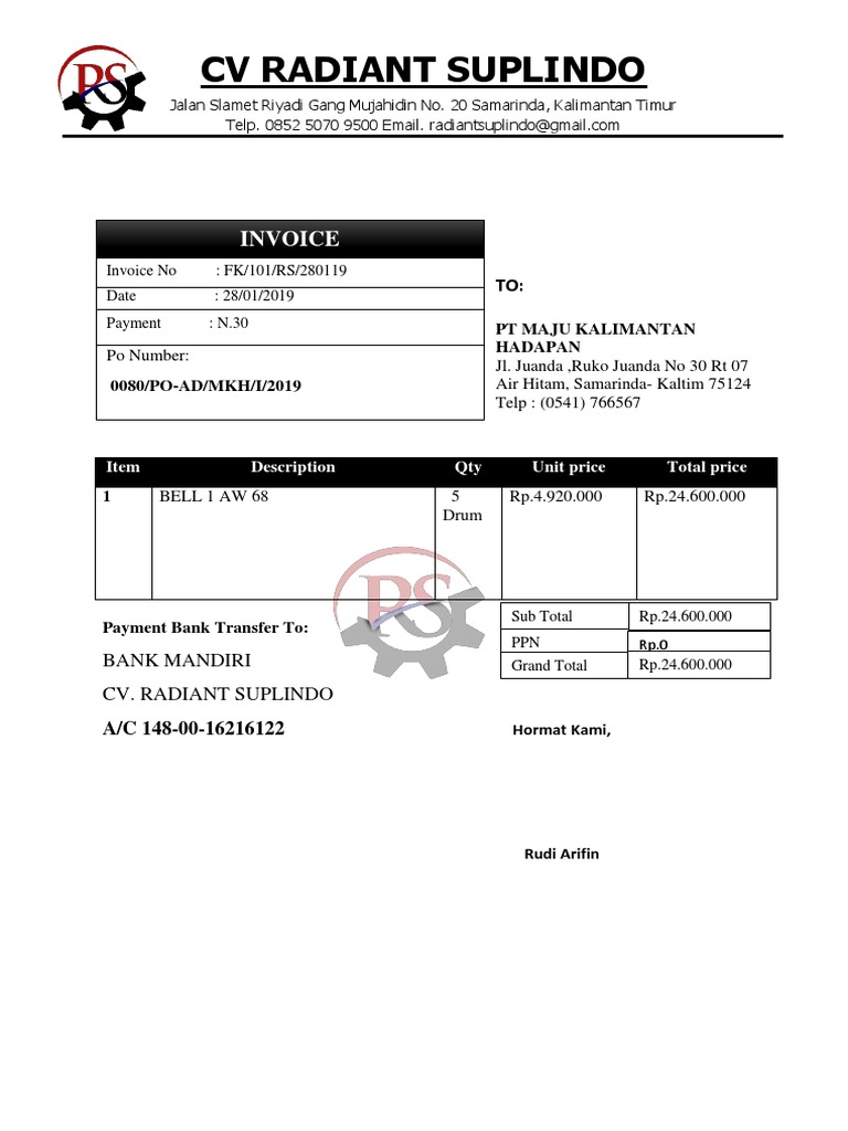 INVOICERADIANT New | PDF