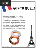 sais tu que?
