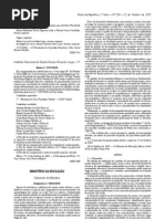 Desp 16034.2010; 22.Out - Padroes Desempenho Docente