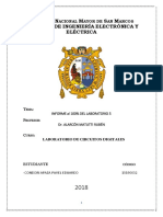 Informe 5 Al 100% Del Laboratorio de Circuitos Digitales