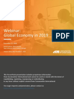 Webinar Global Economy in 2019 - Euromonitor
