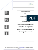 Regulamento DE Funcionamento Da Formação de