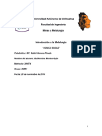 Introducción a la Metalurgia en AGNICO Eagle: Proceso Merrill-Crowe para Extracción de Oro y Plata