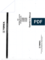 Manual Del Operador Terex TX760B PDF