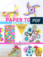 Paper Toys Play Pack Babble Dabble Do1