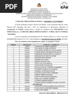 Resultado Final - Curso de Libras Básico - Noturno 2ª e 4ª