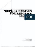 CIA Explosives for Sabotage Manual Paladin Press 1987