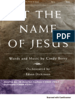 At The Name of Jesus Satb