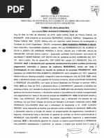 Depoimento de Ênio Augusto Pereira da Silva ã PF