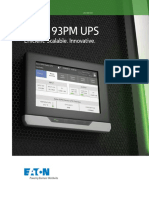 Eaton 93PM UPS: Efficient. Scalable. Innovative