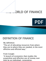 World of Finance