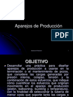 Diseño de aparejos de producción para soportar cargas internas y externas