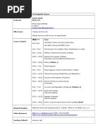 Course Name ME 2materials Science Hande Öztürk Room 318: Hande - Ovzturk@ozyegin - Edu.tr