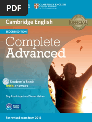 2031 Complete Advanced Students Book With Answers2014 - 