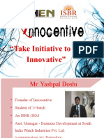 Take Initiative To Be Innovative