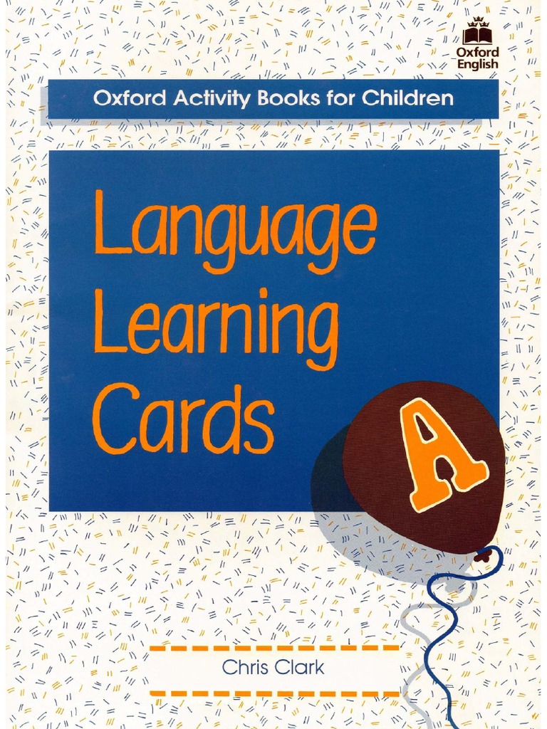 Language Learning Cards Pack A PDF | PDF