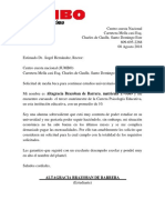 Carta Solicitud de Beca Uapa