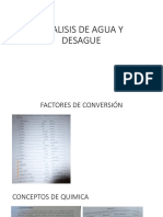 Analisis de Agua