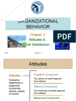 Organizational Behavior: Attitudes & Job Satisfaction