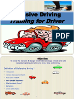 Defensive Driving: Training For Driver
