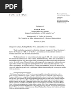 Weiser CHA Testimony - 20190213