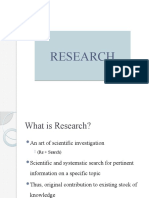 Research Methodology