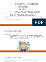 Administración Gerencial Unidad I