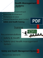 Safety and Health Management Systems: Five Primary Elements