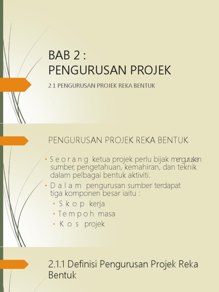 Bab 2 Pengurusanprojek  PDF