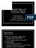 Black Ops of TCPIP 2005