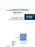 Organizational Network Alignment: Kent Myers, PHD