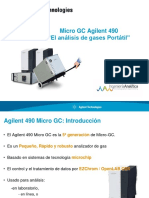 Análisis rápido de gases con el Micro GC Agilent 490