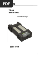 WLAN Setup Instructions VOCOM II Tough