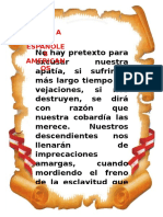 Carta A Los Españoles Americanos