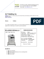 ALT Cladding, Inc.: HP LASERJET M5035mfp (A-3)