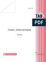 Tourism - Trends and Impacts: Thomas Petermann October 1997