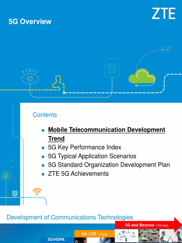 5G - BT1001 5G Overview-52P | PDF | 4 G | Lte Advanced