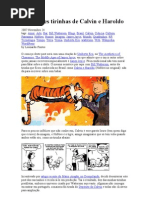 10 Grandes Tirinhas de Calvin e Haroldo