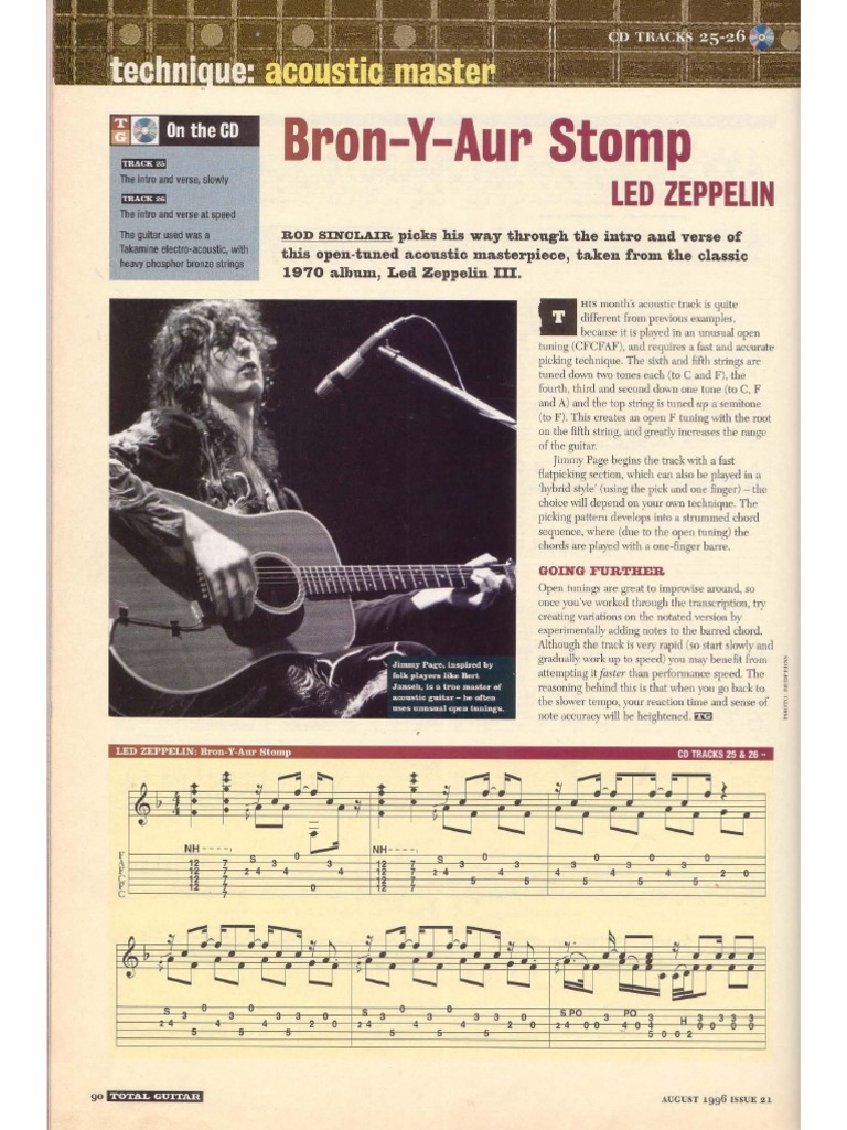 Led Zeppelin Bron y Aur Stomp | PDF