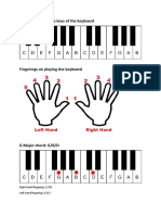 Graphic Representation of Keyboard Chords