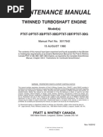 Maintenance Manual: Twinned Turboshaft Engine