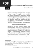 A ESCOLA COMO ORGANIZAÇÃO COMPLEXA