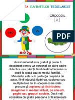 Arlechino Cuvinte Trisilabice PDF