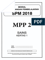 Kertas 1 Pep Pertengahan Tahun Ting 5 Terengganu 2018 - Soalan PDF