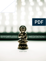 Effortless Meditation: by Peter Russell
