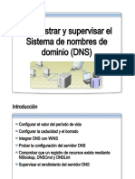 31.- Administrar y Supervisar DNS