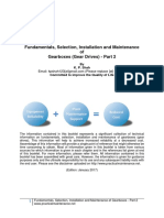 Fundamentals Selection Installation and Maintenance of Gearboxes Gear Drives Part 2 PDF